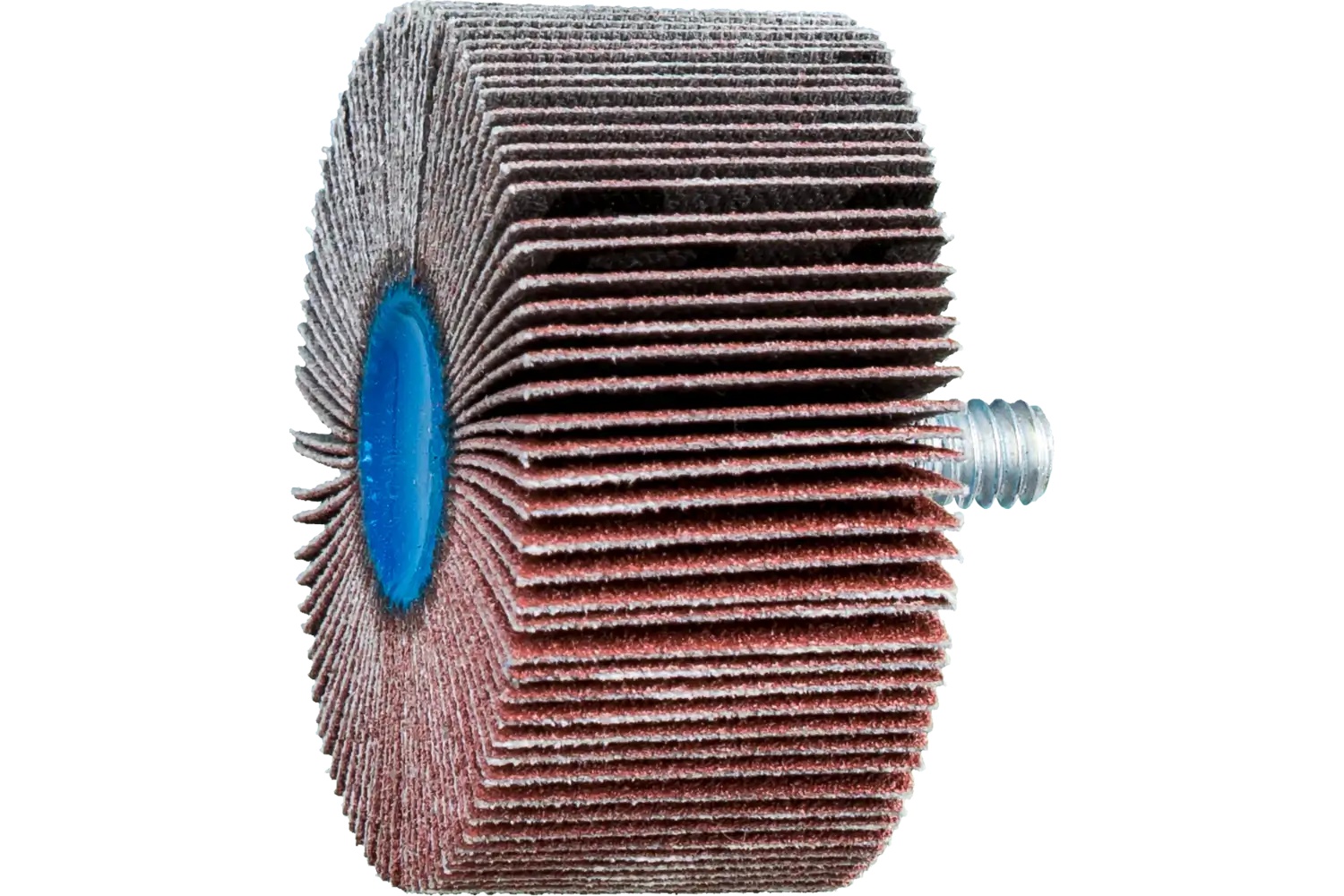 Picture of Pferd Quick Change Flap Wheel, 2" X 1, 120 Grit, 1/4-20 Thread, Aluminum Oxide